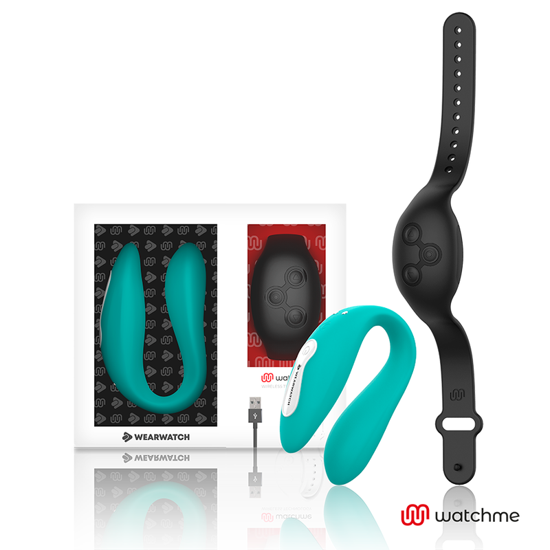 Comprar WEARWATCH Vibrador Dual Technology Aguamarina – Diseño Moderno Con Funcionalidad Recargable-Noxtic