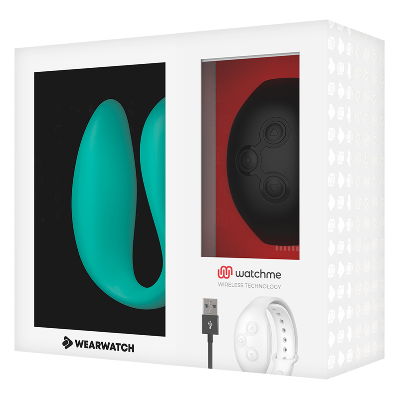 Comprar WEARWATCH Vibrador Dual Technology Aguamarina – Diseño Moderno Con Funcionalidad Recargable-Noxtic