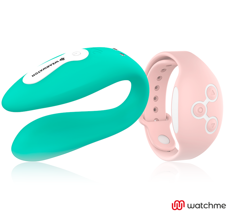 Comprar WEARWATCH Vibrador Dual Technology Watchme Agua Marina Rosa – Vibrador Recargable Con Innovadora Tecnología Sensorial-Noxtic