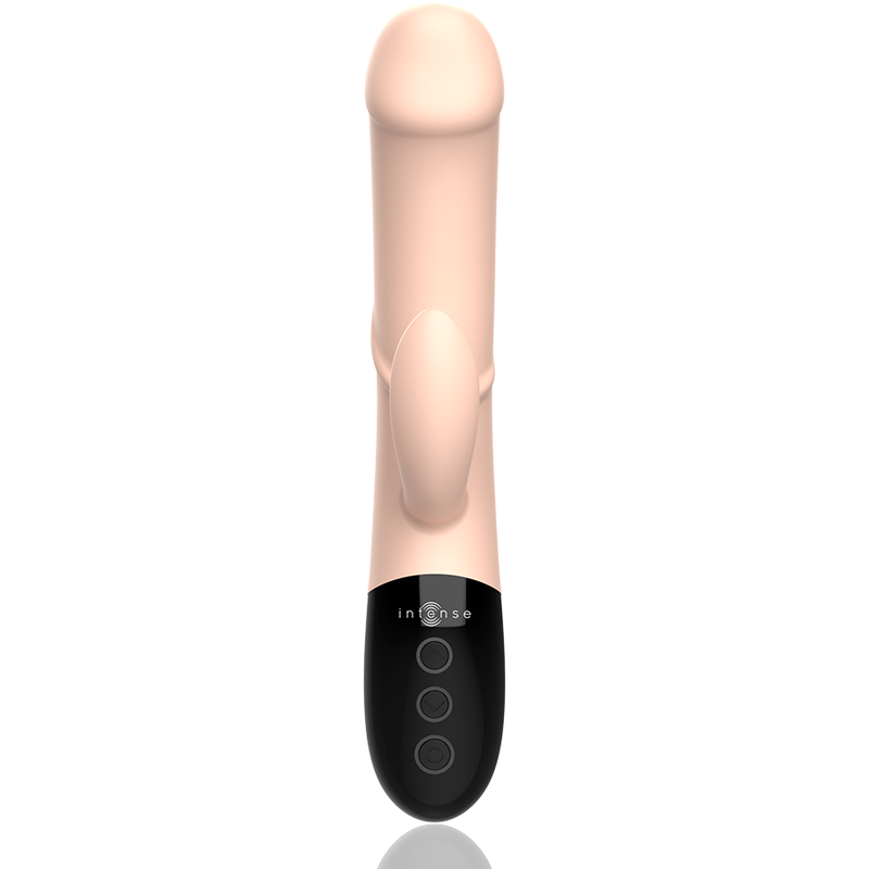 Comprar INTENSE Magnus Vibrador Recargable Dual Natural – Silicona Médica Para Placer Seguro y Elegante-Noxtic