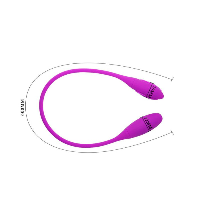 Pretty Love Huevos Vibradores Snaky Vibe Color Purpura