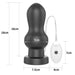 Plug Anal con Vibracion King Sized 7 Negro