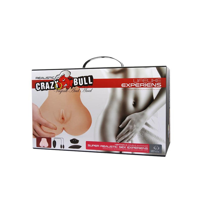 Masturbador Doble Vagina y Ano con Vibracion