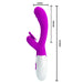 Moth Vibrador con Lengua Tickling