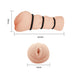 Pocket Pussy Masturbador Vagina 3D