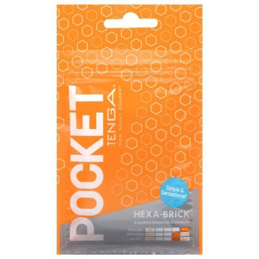 Masturbador Pocket Hexa Brick