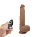 Jonathan Dildo con Vibracion y Empuje Control Remoro