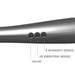 Graphity Wand Masajeador High Tech Super Potente Inalambrico USB Color Grafito Silicona