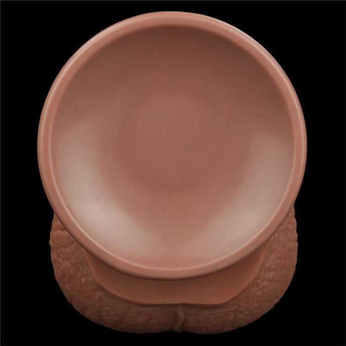 Dildo Dual Density Piel Deslizante 135