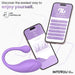 Bulby Huevo Vibrador con APP Lavanda