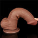 Dildo Sliding Skin 8 Marron