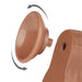 Dildo Sliding Skin 85 Marron