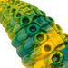 Dildo Tentacle Delight Verde y Amarillo 224 cm 88