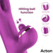 Nico Vibrador con Dildos Alternantes y Bola Percutora 4 Motores