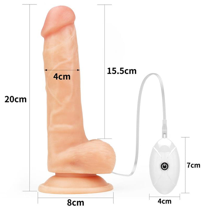 Arnes con Dildo con Vibracion y Control Remoto 75