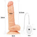 Arnes con Dildo con Vibracion y Control Remoto 75