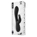 Noir Vibrador Silicona Liquida Inyectada 2 Motores USB