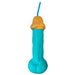 Vaso con Forma de Pene Azul 500 ml