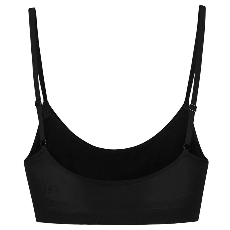 BYE-BRA Sujetador Sin Costuras Negro Talla XL – Diseño Ergonómico Para Comodidad Diaria