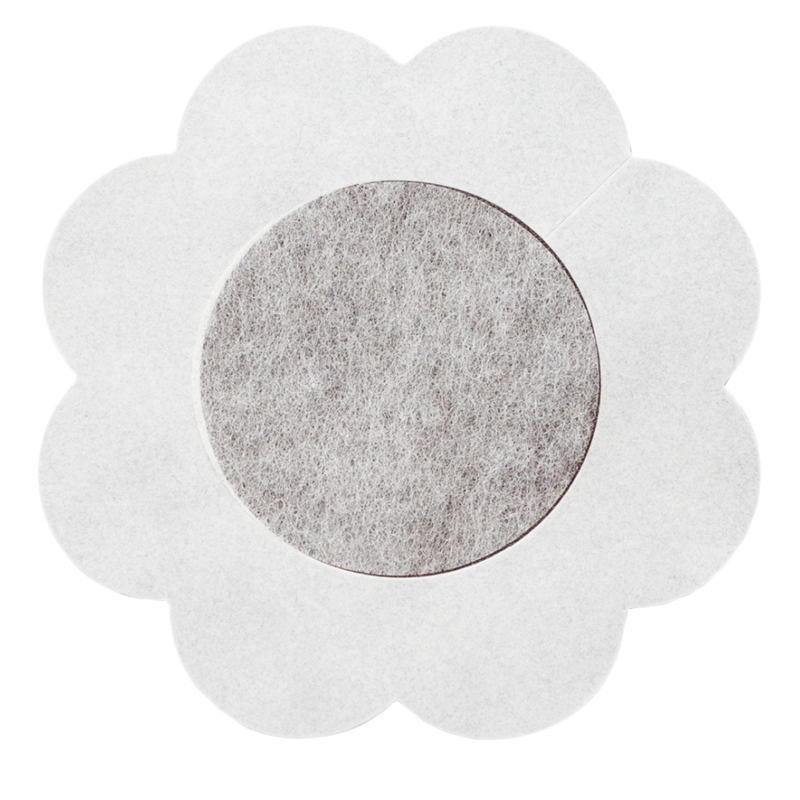 BYE-BRA Pezoneras Flor Pack 3 Uds Talla XL – Diseño Elegante Para Comodidad y Confianza Diaria