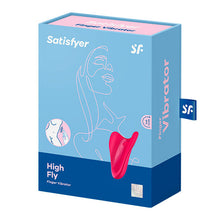 Vibratore da dito Satisfyer High Fly Fuchsia – Design ergonomico per una stimolazione precisa