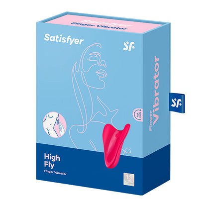 Vibratore da dito Satisfyer High Fly Fuchsia – Design ergonomico per una stimolazione precisa