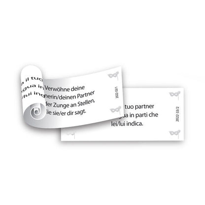 TEASE & PLEASE Herz Voller Erotik – Juego de Cartas Para Desafíos Románticos y Divertidos