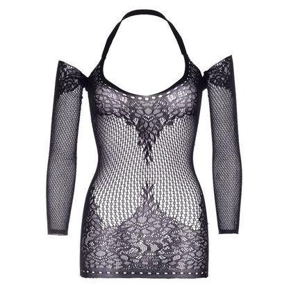 Comprar LEG AVENUE Minivestido De Encaje Y Red Talla Única – Diseño Seductor Que Realza La Feminidad-Noxtic