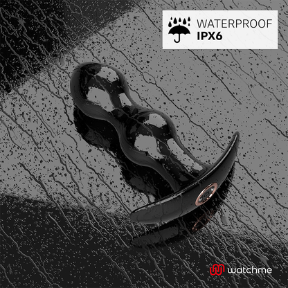 ANBIGUO Watchme - Plug vibrante con telecomando - Design ergonomico con tecnologia wireless