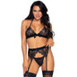 Comprar LEG AVENUE Set De Tres Piezas Top Ligero Y Tanga S – Conjunto Sofisticado Para Comodidad Y Estilo-Noxtic