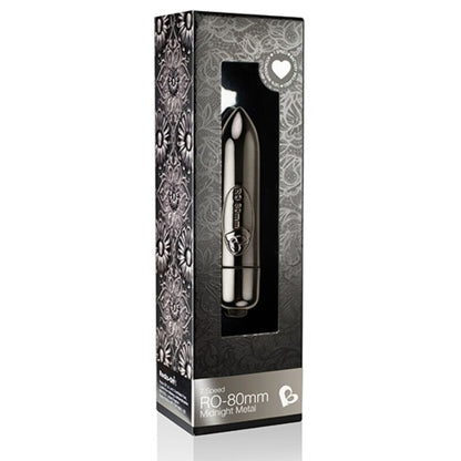 Comprar ROCKS-OFF Bala Vibradora RO-80MM Midnight Metal – Discreción Y Potencia Con 7 Modos De Vibración-Noxtic