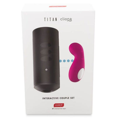 Comprar KIIROO Titan Y Cliona Set Parejas Lila – Juguete Elegante Para Conexión Íntima Y Placer Compartido-Noxtic