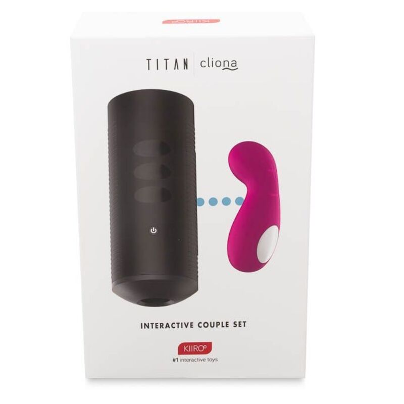 KIIROO Titan Y Cliona Set Parejas Lila – Juguete Elegante Para Conexión Íntima Y Placer Compartido