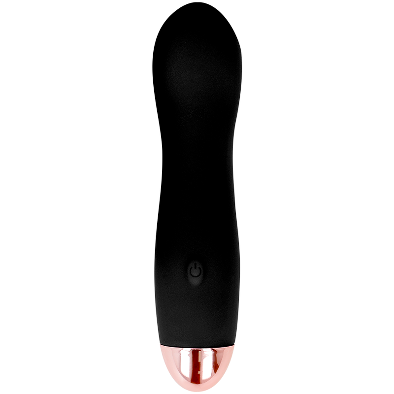 DOLCE VITA Vibrador Recargable One Negro – Diseño Elegante Con 7 Velocidades Para Placer Personalizado