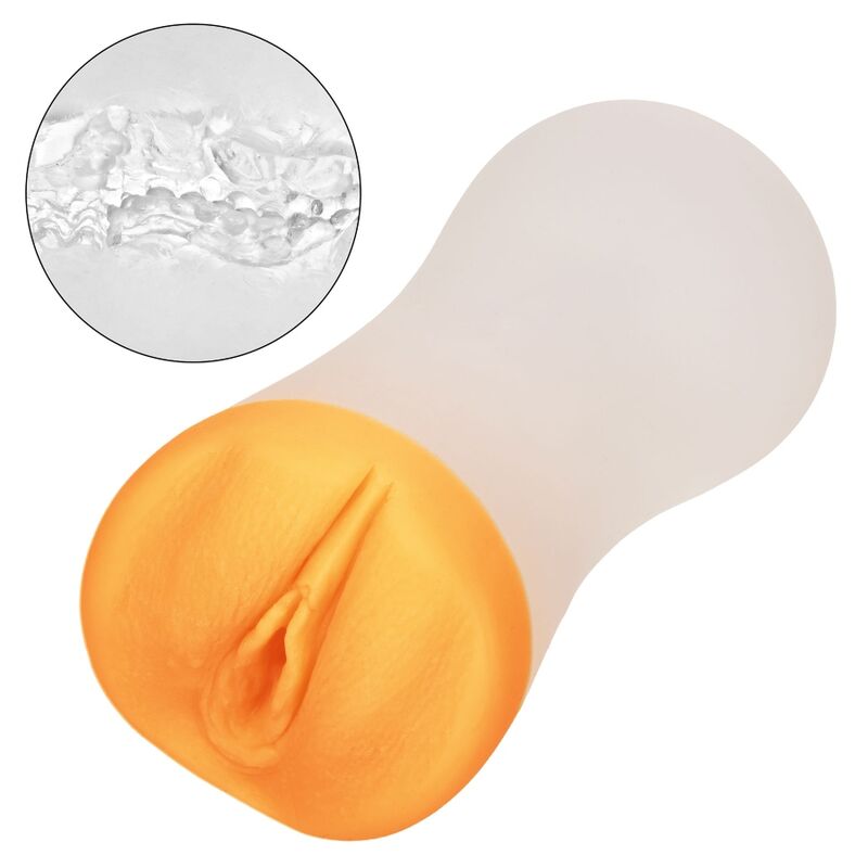 CALEXOTICS Deep Pussy Grip – Masturbador Con Diseño De Doble Densidad Para Sensaciones Únicas