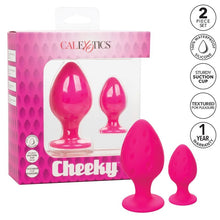Comprar CALEXOTICS Cheeky Plugs Anales Rosa – Diseño Vibrante Para Una Experiencia Sensacional-Noxtic