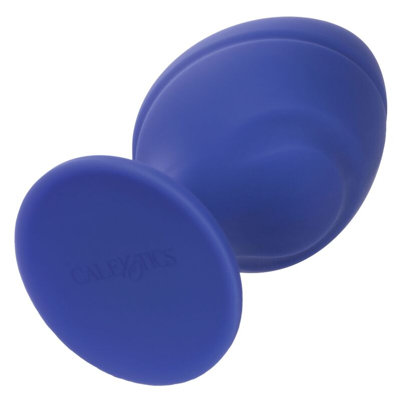 CALEXOTICS Cheeky Anal Plugs Viola – Design con texture individuale e base a ventosa per un utilizzo sicuro