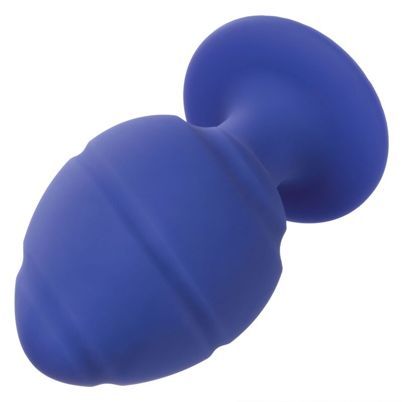 CALEXOTICS Cheeky Anal Plugs Viola – Design con texture individuale e base a ventosa per un utilizzo sicuro