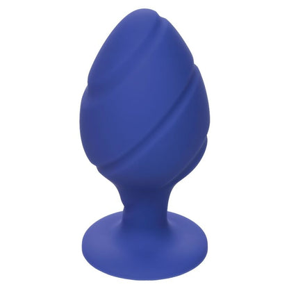CALEXOTICS Cheeky Anal Plugs Viola – Design con texture individuale e base a ventosa per un utilizzo sicuro