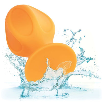 Comprar CALEXOTICS Cheeky Plugs Anales Naranja – Plugs Con Textura Individual Y Base Con Ventosa Para Uso Seguro-Noxtic