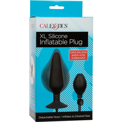 CALEXOTICS Plug Inflable XL De Silicona – Diseñado Para Comodidad Personalizada Con Cuerpo Inflable