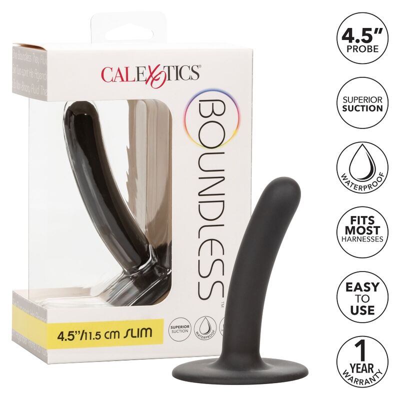 CALEXOTICS Boundless Dildo 11,5 cm – Giocattolo ergonomico con design flessibile per un piacere intenso