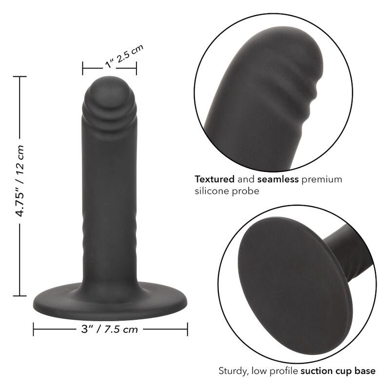 CALEXOTICS Boundless Dildo 12 Cm – Diseño Compatible Con Arnés Para Placer Personalizado