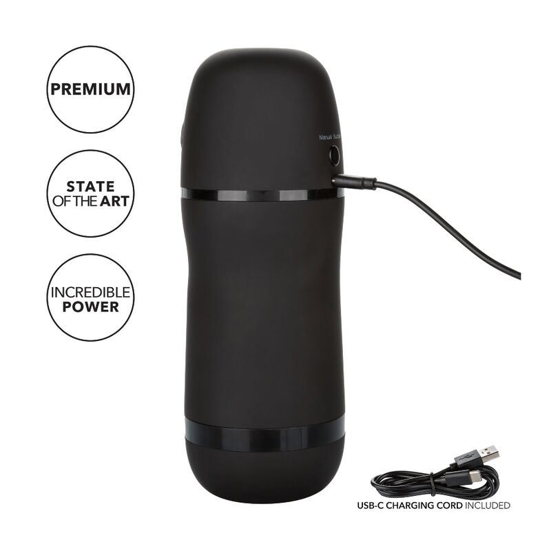 Comprar CALEXOTICS Optimum Power Pulsar Stroker – Masturbador Recargable Con Vibración Y Succión Ergonómico-Noxtic