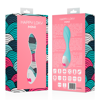 HAPPY LOKY Mini Fun Vibrador – Estimulador Compacto Con 7 Patrones De Vibración Silenciosos