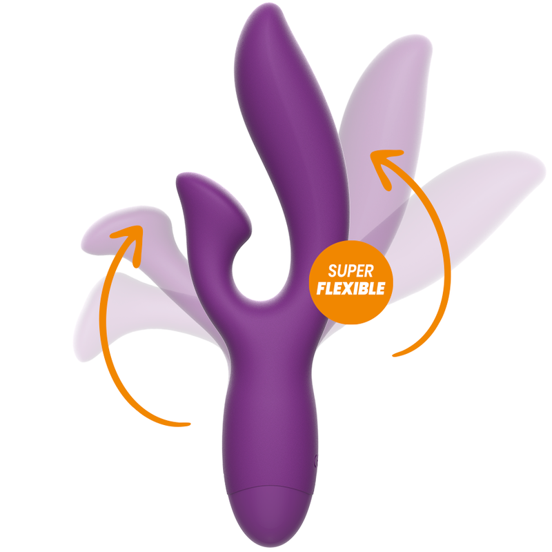 Comprar REWOLUTION Rewofun Vibrador Flexible Con Rabbit – Vibración Fuerte Para Sensaciones Profundas-Noxtic