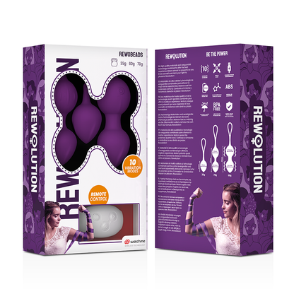 Comprar REWOLUTION Rewobeads Bolas Vibradoras Con Control Remoto – Exploración Sensorial Con Tecnología Avanzada-Noxtic