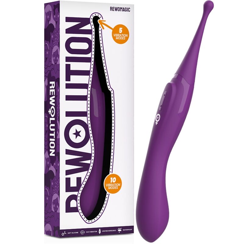 Comprar REWOLUTION Rewomagic Estimulador – Movimiento Circular Para Placer Mejorado-Noxtic