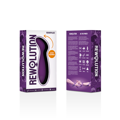 Comprar REWOLUTION RewoPulse Vibrador Flexible – Potente Estimulador De Silicona Para Comodidad Personalizada-Noxtic