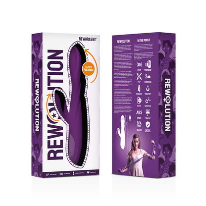Comprar REWOLUTION Reworabbit Vibrador Flexible Con Rabbit – Vibración Doble Acción Para Placer Profundo-Noxtic